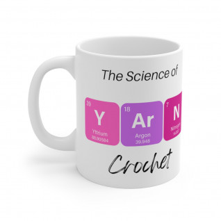 The Science of Crochet 11 oz or 15 oz Mug